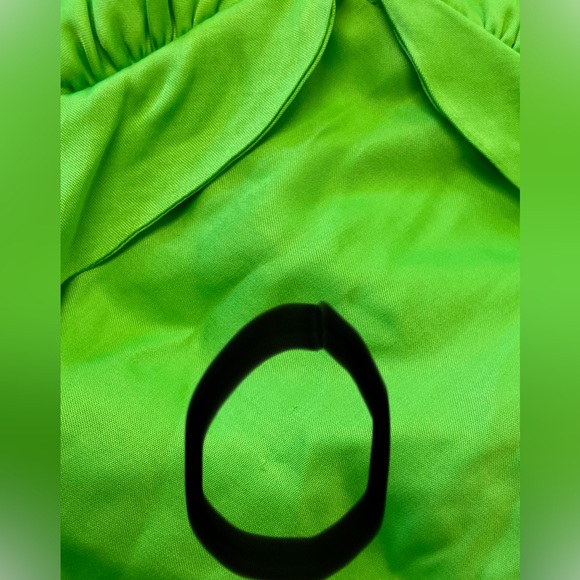 Farm Rio Lime Green Ruffle Midi Dress sz S - Picture 12 of 12